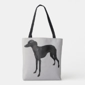 Canvas tas van het Italiaanse Greyhound Canvas (Achterkant)