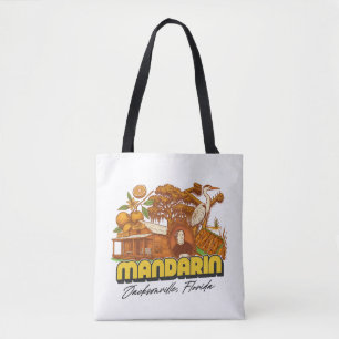 Canvas tas van het Mandarijnse nabuurschap