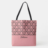   Canvas tas van het Patroon Monogrammed (Voorkant)