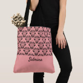   Canvas tas van het Patroon Monogrammed (Dichtbij)