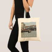 Canvas tas van het uitzicht van Venice Rialto Brid (Voorkant (product))
