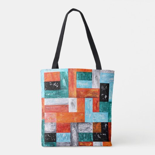 Canvas tas van Jacky design (Achterkant)