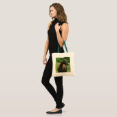 Canvas tas van kastanjepaarden (Voorkant (model))