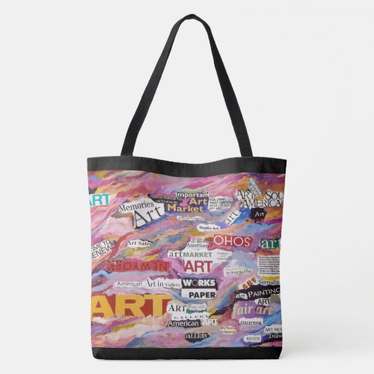 Canvas tas van kunstenaar (Achterkant)