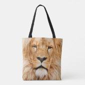 Canvas tas van leeuwengezicht (Achterkant)