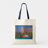Canvas tas van Lisa Lorenz in Amsterdam (Achterkant)