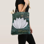 Canvas tas van Lotus Flower Galaxy (Dichtbij)