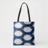 Canvas tas van Lotus Flower Galaxy (Voorkant)