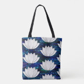 Canvas tas van Lotus Flower Galaxy (Achterkant)