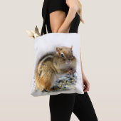 Canvas tas van meststof Chipmunk (Dichtbij)