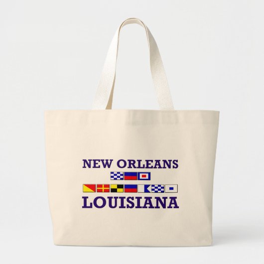 Canvas tas van New Orleans (Voorkant)