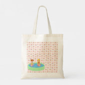 Canvas tas van opzadenpoel (Achterkant)