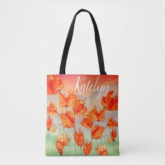 Canvas tas van Oranje maffia's (Voorkant)