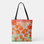 Canvas tas van Oranje maffia's (Achterkant)