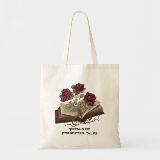 Canvas tas van Petals of Forgotten Tales (Voorkant)