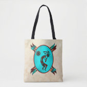 Canvas tas van Southwest Kokopelli (Voorkant)