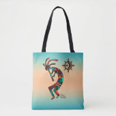 Canvas tas van Southwest Kokopelli (Voorkant)