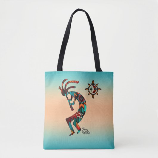 Canvas tas van Southwest Kokopelli (Voorkant)