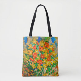 Canvas tas van Springtime-olie (Colour Pop)