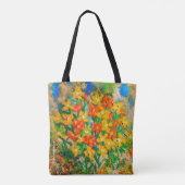 Canvas tas van Springtime-olie (Colour Pop) (Achterkant)