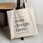 Canvas tas van uw ontwerp uploaden<br><div class="desc">Een eenvoudig te gebruiken aangepaste sjabloon waarmee u uw eigen illustraties vanaf uw apparaat kunt uploaden! Pas verder aan in Zazzle met afbeeldingen en tekst of upload een kunstwerkbestand (zoals uw eigen creatie van Photoshop of Canva)! Mogelijkheden zijn eindeloos voor elk doel of behoefte van persoonlijke, zakelijke of speciale gelegenheden...</div>