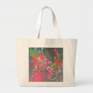 Canvas tas van verfpatroon
