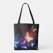 Canvas tas van vlinder (Achterkant)