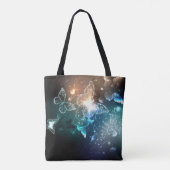 Canvas tas van vlinder (Achterkant)