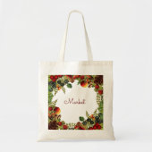 Canvas tas van vruchten (Voorkant)