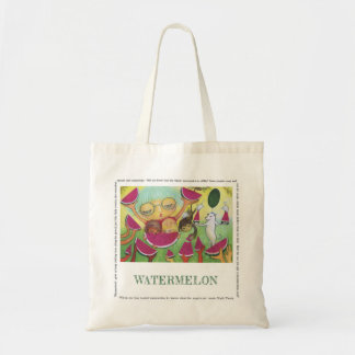 Canvas tas van watermeloenen