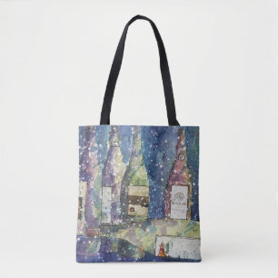 Canvas tas van wijnovers