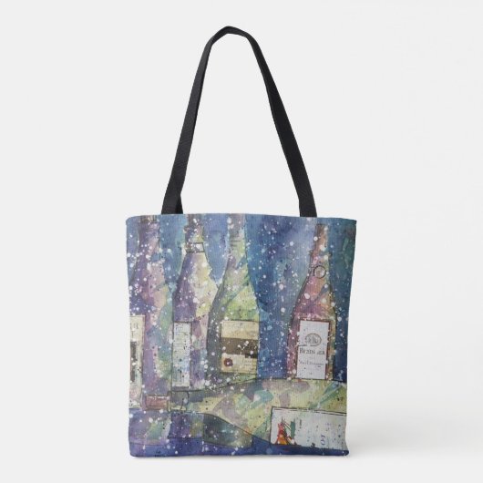 Canvas tas van wijnovers (Achterkant)