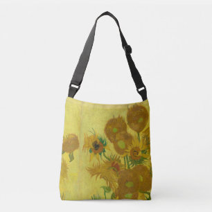 Canvas tas van Zonnebloemen (Van Gogh)