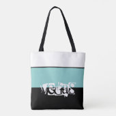 Canvas tas-Vegas Tote Bag (Achterkant)