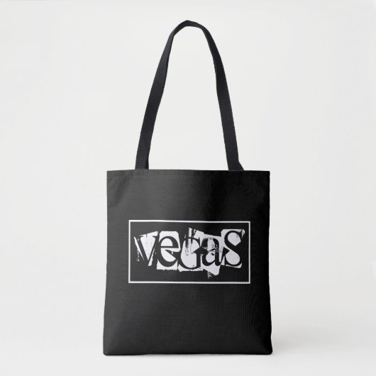 Canvas tas-Vegas Tote Bag (Voorkant)