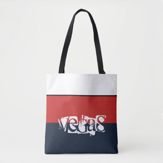 Canvas tas-Vegas Tote Bag (Voorkant)