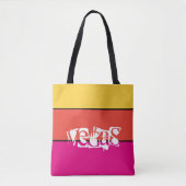 Canvas tas-Vegas Tote Bag (Voorkant)