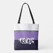 canvas tas-Vegas Tote Bag (Achterkant)