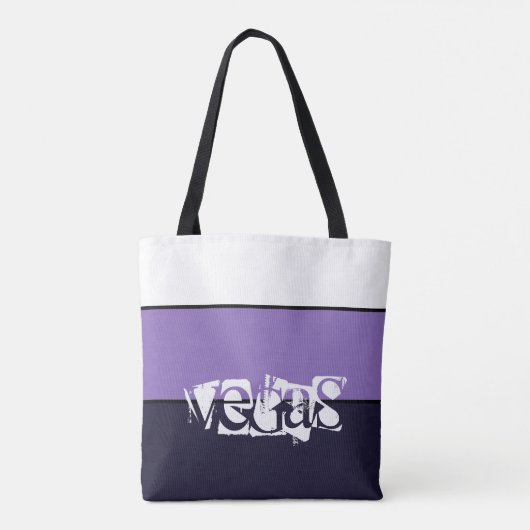 canvas tas-Vegas Tote Bag (Achterkant)
