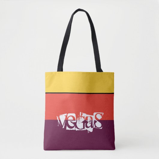 Canvas tas-Vegas Tote Bag (Voorkant)
