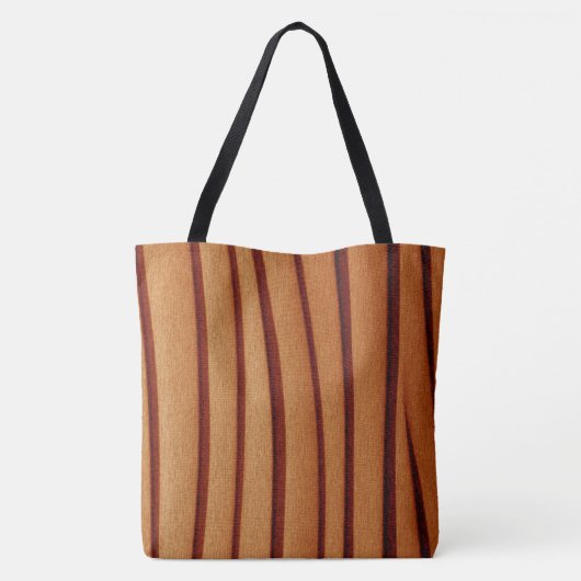 Canvas tas verbrand rustiek Sinaasappel (Achterkant)