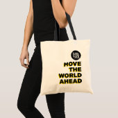 Canvas tas - Verplaats de wereld vooruit (Voorkant (product))