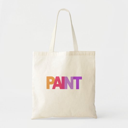 Canvas tas verven (Voorkant)