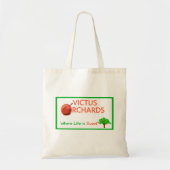canvas tas "Victus Orchards" (Voorkant)
