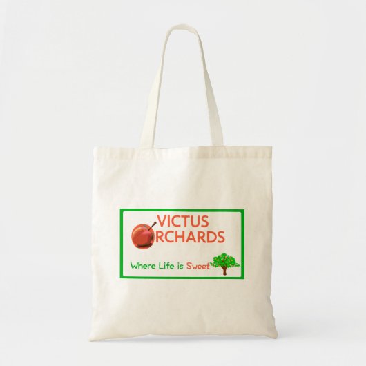canvas tas "Victus Orchards" (Voorkant)