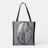 canvas tas vintage (Achterkant)