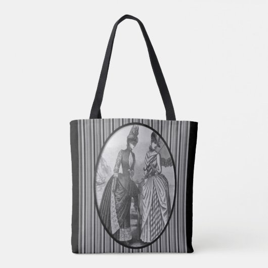 canvas tas vintage (Achterkant)