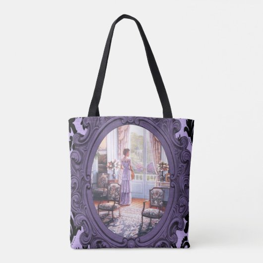 canvas tas vintage (Achterkant)