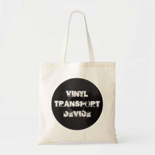 Canvas tas Vinyltransportinrichting (Voorkant)