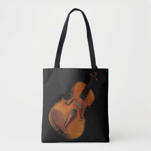 Canvas tas  Violin Music Instrument (Voorkant)